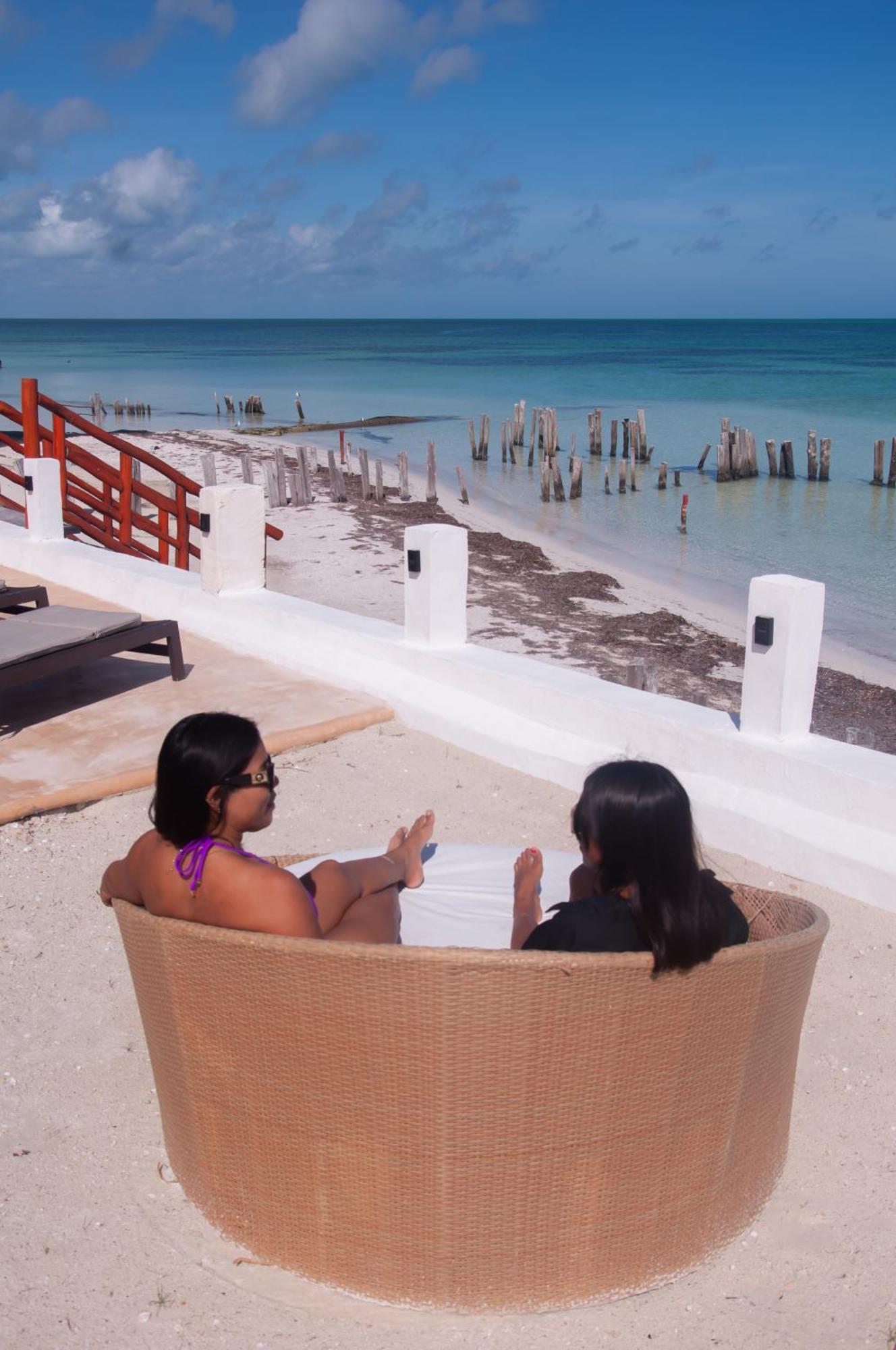 Golden Paradise Beachfront Holbox Extérieur photo
